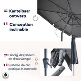 4gardenz® Parasol Kantelbaar