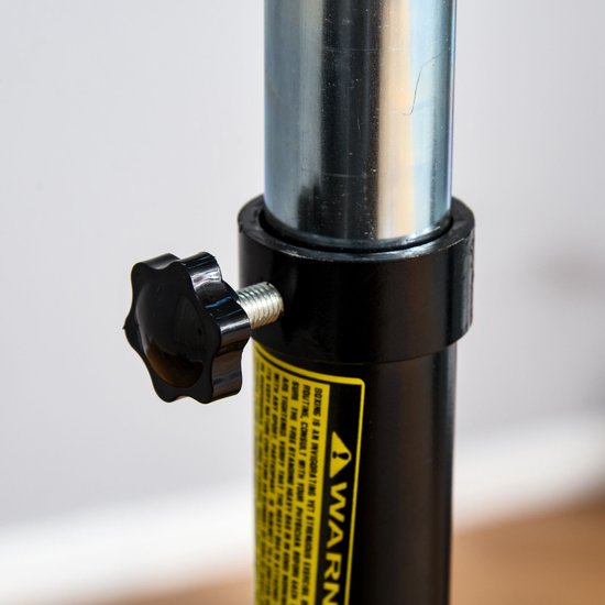 Staande Bokstrainer met 2 Speedballen Reflexstang en Zuignapvoet - 160-230cm Verstelbaar