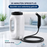 eazy bidet Draagbare Bidet - Montagevrij Bidet Voor WC - Bidet met 2,5L Watertank - Bidet Sproeier - Bidet Handdouche voor Thuis en op Reis