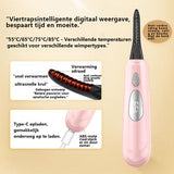 Elektrische Wimperkruller met Warmte – USB Oplaadbaar – 3 Temperatuurstanden – Langdurige Krul tot 24 Uur – Compact & Veilig