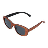 5one® Siena - houten dames zonnebril met grijze lens