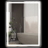 4goodz LED Badkamerspiegel 60x80 cm - Touchscreen, anti-condens - Wit