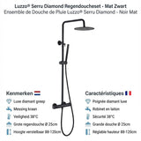 Luzzo® Regendouche met
