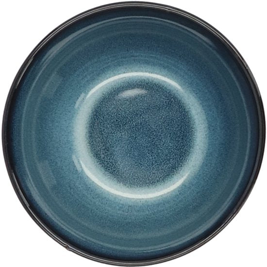 Servies 16 delig 4-persoons - Reactive Glaze - Blauw
