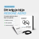 REBØNE® Sport Oortjes - Oordopjes Draadloos - Open ear - Draadloze - Bluetooth Koptelefoon