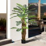 Kunstplant Kunstpalm 160 cm met 36 Takken - nepplant