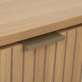 Schoenenkast Tasso 3 lades 24x63x131 cm - voor 18 paar - Bruin