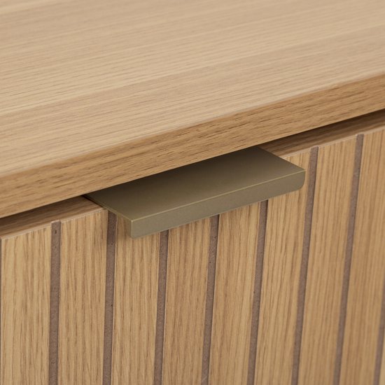 Schoenenkast Tasso 3 lades 24x63x131 cm - voor 18 paar - Bruin