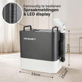 Tapijtreiniger PRO - Vlekkenreiniger - Stoomreiniger Stofzuiger - Bank Reiniger Machine - Zetelreiniger met Opzuig - Textielreiniger - Matras reiniger - Dieptereiniging met 100°C Stoom - 3 Opzetstukken - 2000W