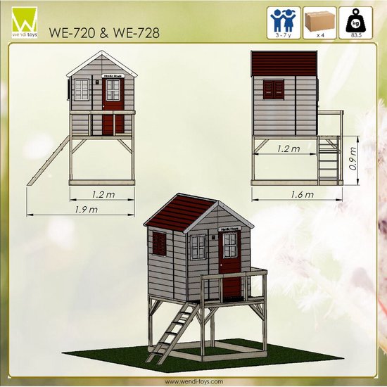 Wendi Toys - Speeltoren - WTM21