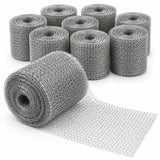 Muizengaas RVS – 7x Muizenweringsgaas 15 cm x 5 Meter – Rattengaas RVS – Stootvoegrooster – Ongediertewering voor Muizen, Ratten en Marters – Roestvrij Staal