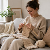 Breinaalden Set Bamboe 36 Stuks - 18 Verschillende Maten - 35 cm Lang - 2 tot 10 mm Dikte - Ergonomische Breinaald - Kwalitatief Hoogwaardig Bamboe