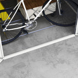 Gereedschapsschuur met ventilatieraam - kunststof met metaal - 190x240x228 cm