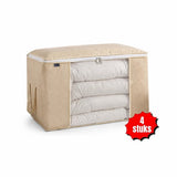 Opbergtas Kleding - 4 Stuks - Organizer voor Dekbed - Opbergzak - Opbergers voor Seizoenskleding