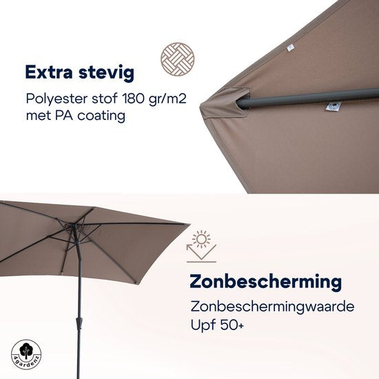 4gardenz® Parasol Kantelbaar
