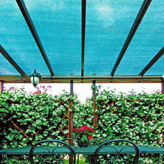 Hanse® Tuinscherm privacy scherm - 5 mtr lang, hoog - groen