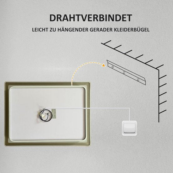 4goodz Badkamerspiegel 80x60 LED met