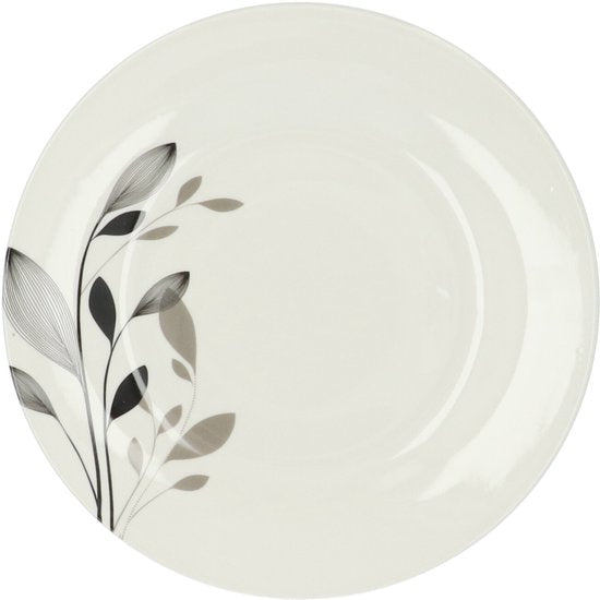 4goodz Porseleinen Servies 6 persoons 18-delig - Lelie