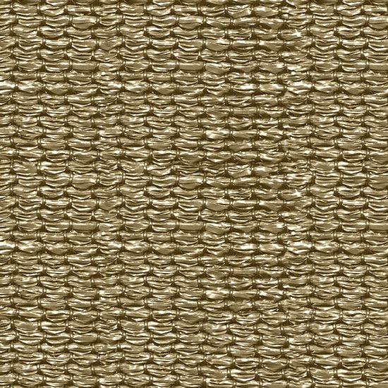hanSe® Schaduwdoek Driehoek Gelijkbenig Waterdoorlatend 2,5x2,5x3,5 m Zand