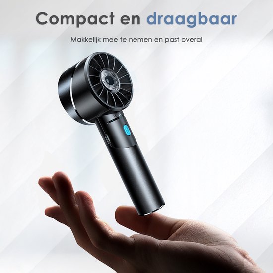 Handventilator - Snelheden - Oplaadbaar - en