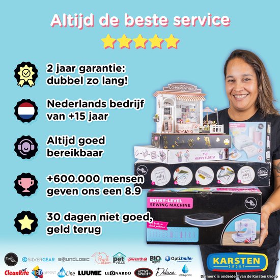 Crafts&Co Schilderen op Nummer Volwassenen & Kinderen - Met Frame - 50 70