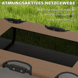 Opvouwbaar Verhoogd Hondenbed - Outdoor Hondenligbed 75 x 51 x 18 cm