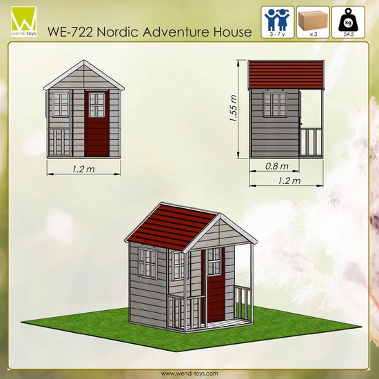 Wendi Toys - Speelhuis - WTM6