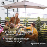4gardenz® Parasol Kantelbaar