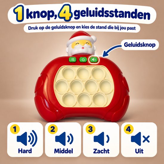 DMG Supply Pop It Game - Pop It - Pop Or Flop - Fidget Toy - Educatief Speelgoed
