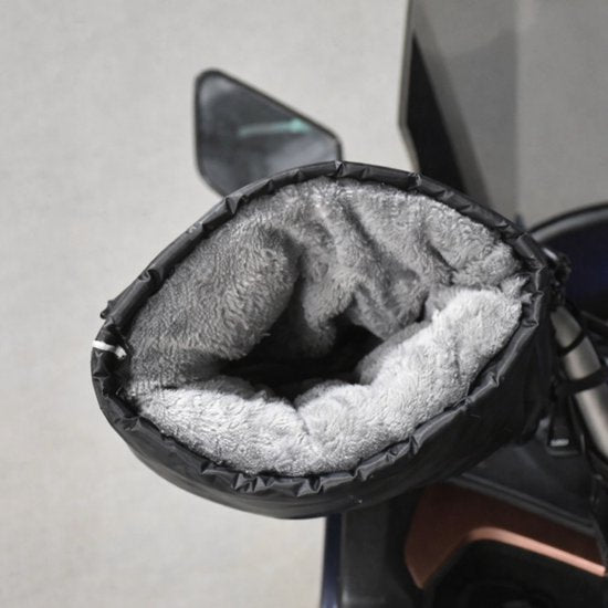Stuurmoffen voor Fiets & Scooter – Waterdichte Handmoffen – Winter Stuurhandschoenen – Warme Handbeschermers – Geschikt voor Fiets, Scooter, Motor en Fatbike