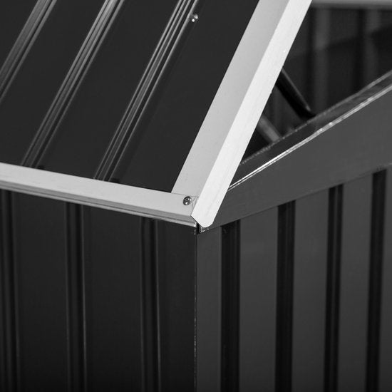 Gegalvaniseerd Stalen Containerombouw - Afvalbak kliko ombouw voor 2 containers