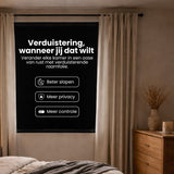 Verduisteringsfolie - Zwart - Raamfolie verduisterend