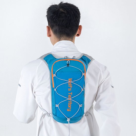 Hardlooprugzak 10L – Lichtgewicht Hydratatievest voor Hardlopen & Trailrunning – Ademend Running Vest met Opbergvakken en Reflectie