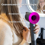 NOVIFY® Fohn - Fohnborstel - Haardroger met 5 opzetstukken - Fohn met Diffuser - 1600W - V2
