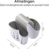 Gootsteen Organizer - 2 Vakjes - Waterbestendig - Siliconen