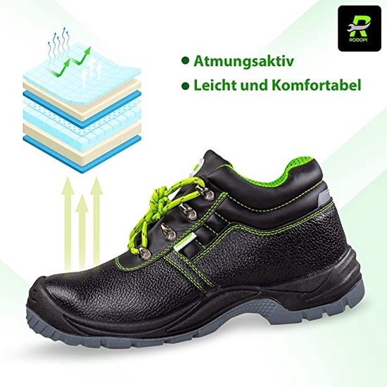 Rodopi® AIRGEE-Protect Veiligheidsschoenen S3 - Werkschoenen