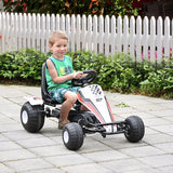 4goodz Skelter met Remmen - Racing design Rood/Wit