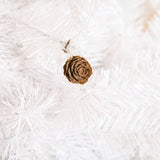 Witte Kunstkerstboom Kant-en-Klaar met decoratie - Wit