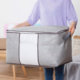 Hoogwaardige Opbergtas voor kleding – Organizer voor Dekbed – Opbergzak – Opberger voor Seizoenskleding – Zak om ruimte te besparen – Opslag voor dekbed en kleding – Bescherming voor Kleding – Oplossing voor Winterjassen