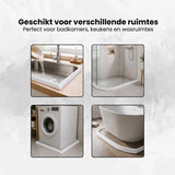 Waterkering - Siliconen - 1 Meter - Zelfklevende Kitrand - Waterdrempel - Douche dorpel
