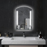 Badkamerspiegel 50x70 cm met Verlichting en Planchet