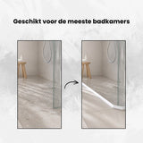 Waterkering - Siliconen - 1 Meter - Zelfklevende Kitrand - Waterdrempel - Douche dorpel