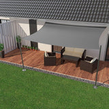HanSe® Schaduwdoek Rechthoek Waterafstotend 2,5x3 m Zonnedoek
