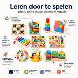 - Tangram - Houten speelgoed - 3 - Educatief - Vanaf 3 Jaar