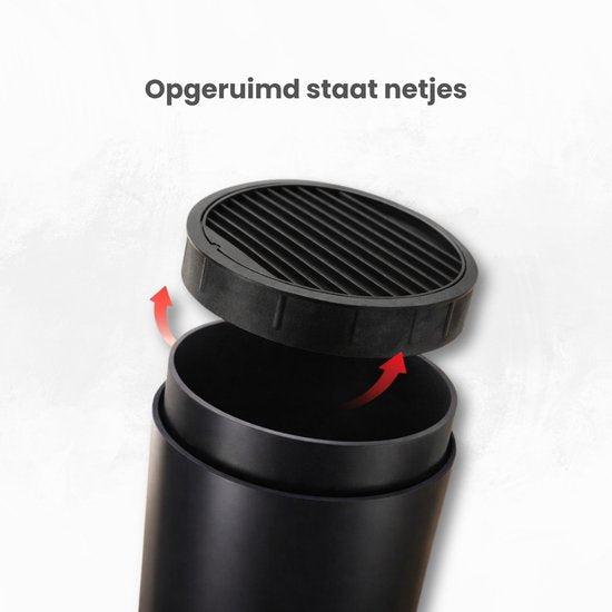 Keukengerei houder - Zwart - Aanrecht Organizer - Pollepel houder - Keuken Organizer - Kunststof - Messenhouder - Messenhouder - Messenblok
