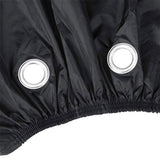 Motorhoes - Waterafstotend - 245 x 125 cm - Zwart met Groene Reflectie - Motorhoes Waterafstotend Buiten - Motorhoes