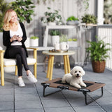 Opvouwbaar Verhoogd Hondenbed - Outdoor Hondenligbed 75 x 51 x 18 cm