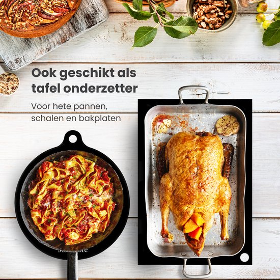 MoreCore Inductie Beschermer - Inductie Mat - Inductie Afdekplaat - Onderzetters Pannen - stuks