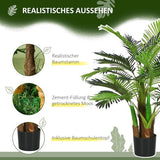 4goodz Kunstplant Plant Kunstpalm, 100 cm met 27 Takken