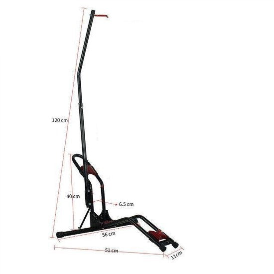 4toolz Universeel Display Fietsenrek Deluxe - fiets standaard - zwart